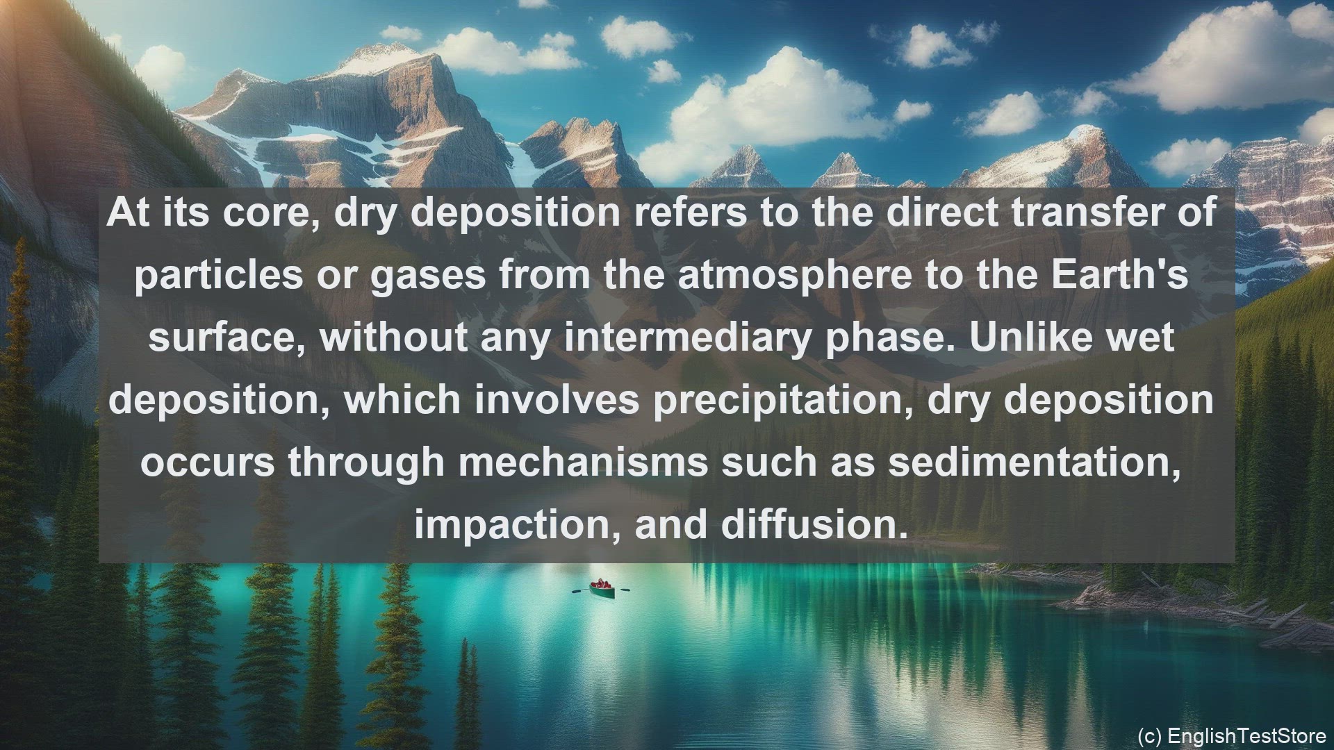 'Video thumbnail for Dry deposition in science  definition and examples'