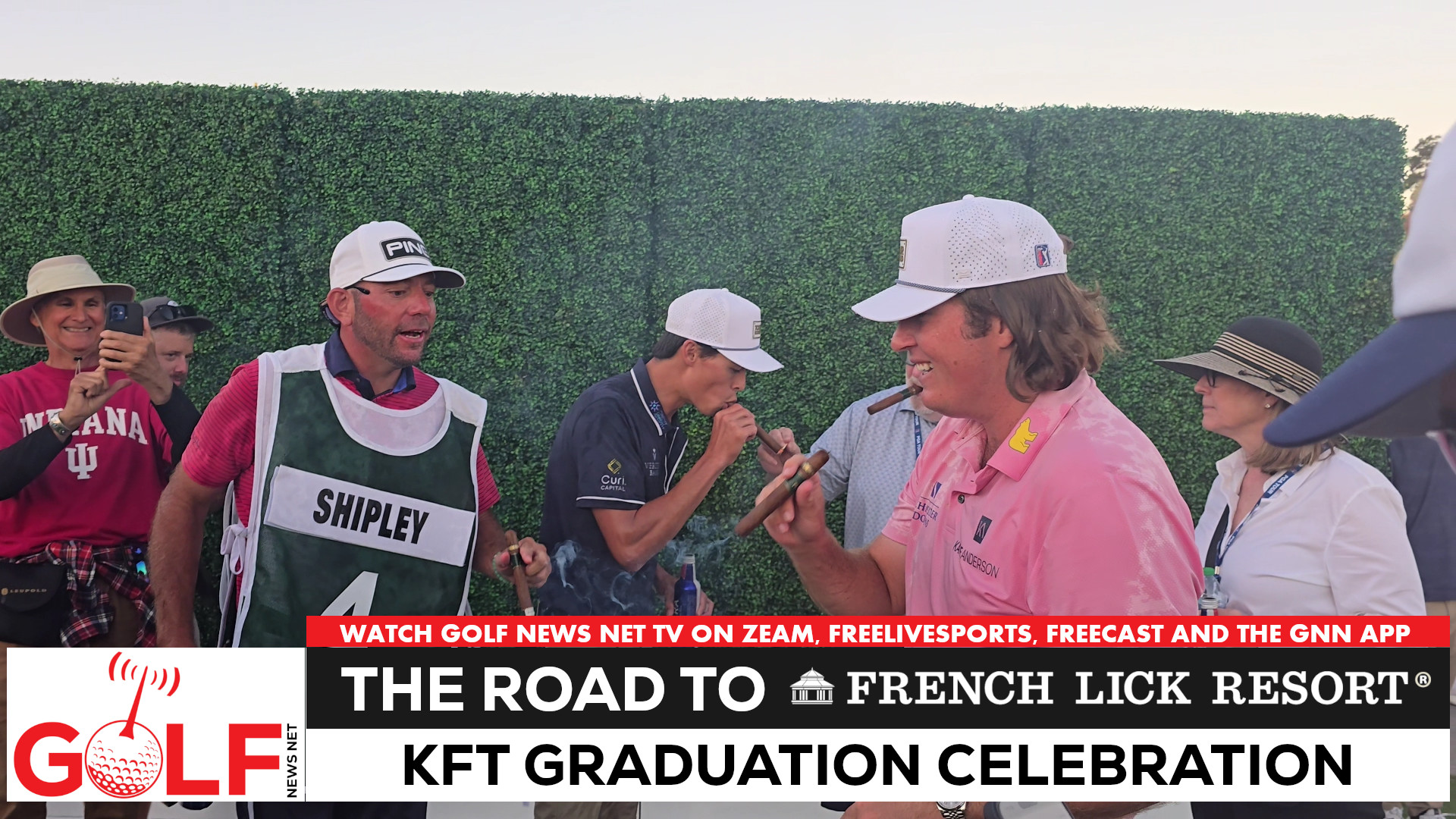 Video thumbnail for Korn Ferry Tour graduation celebration