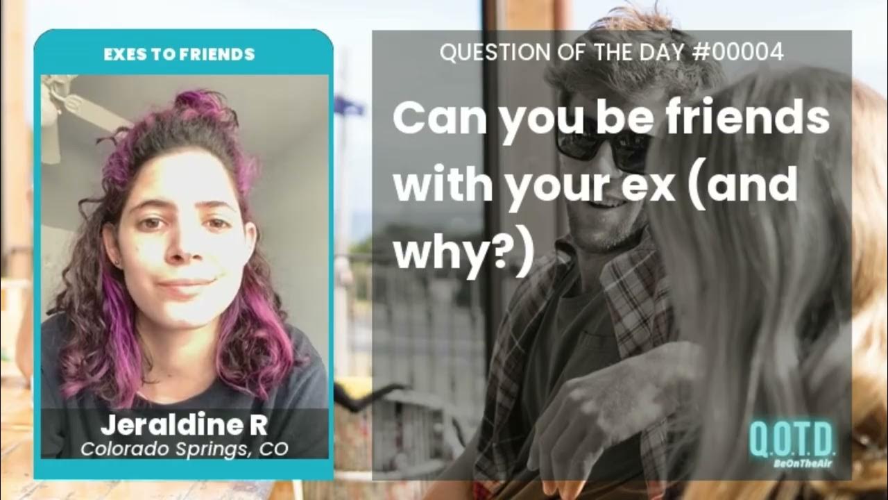 Video thumbnail for Jeraldine says being friends with her ex wouldn't make sense!