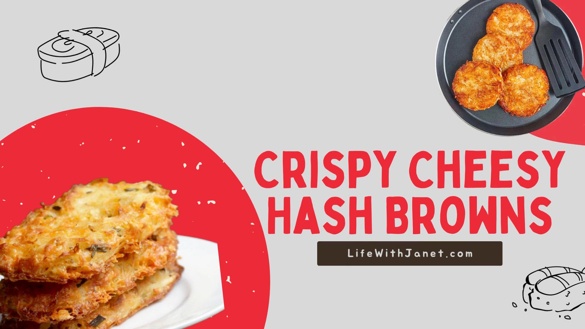 Crispy and Cheesy Hash Browns