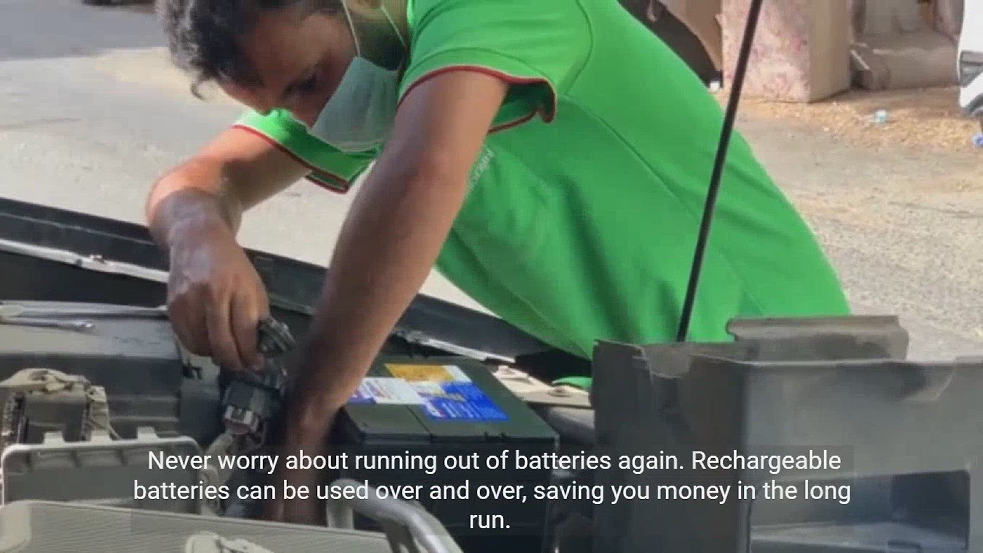 'Video thumbnail for Benefits of Rechargeable Batteries'