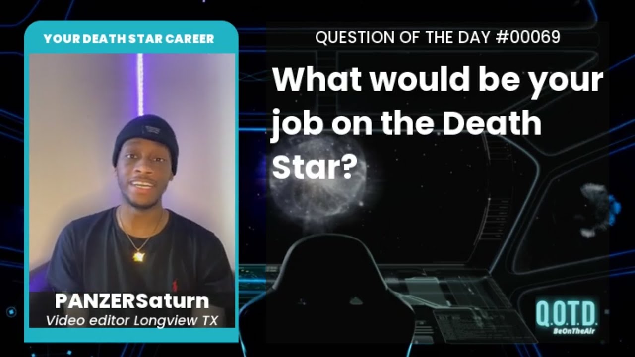 Video thumbnail for PANZERSaturn would work on the Death Star as an accountant. Money!