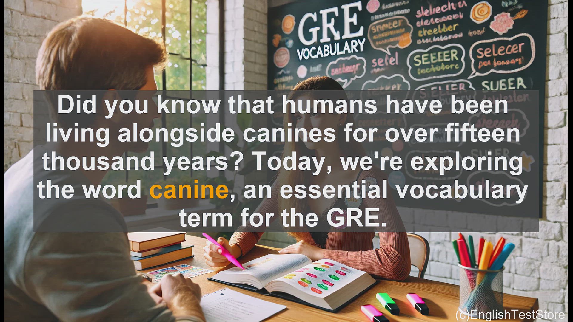 'Video thumbnail for GRE Vocabulary Lesson: Exploring the Canine Vocabulary for the GRE'