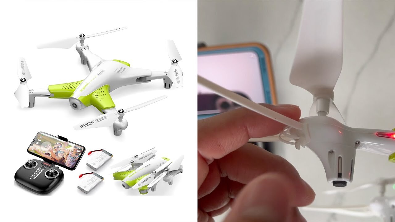 'Video thumbnail for SYMA Foldable Quadcopter Drone With Camera Review'