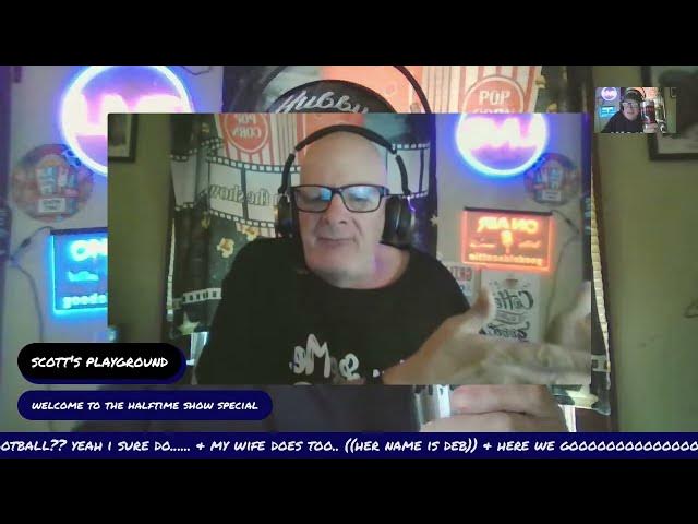 Video thumbnail for welcome to the halftime show special on air with scott