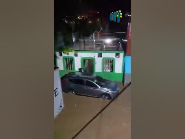 Video thumbnail for Desborde del Río Grande de Matagalpa en sector del Consejo Electoral Departamental