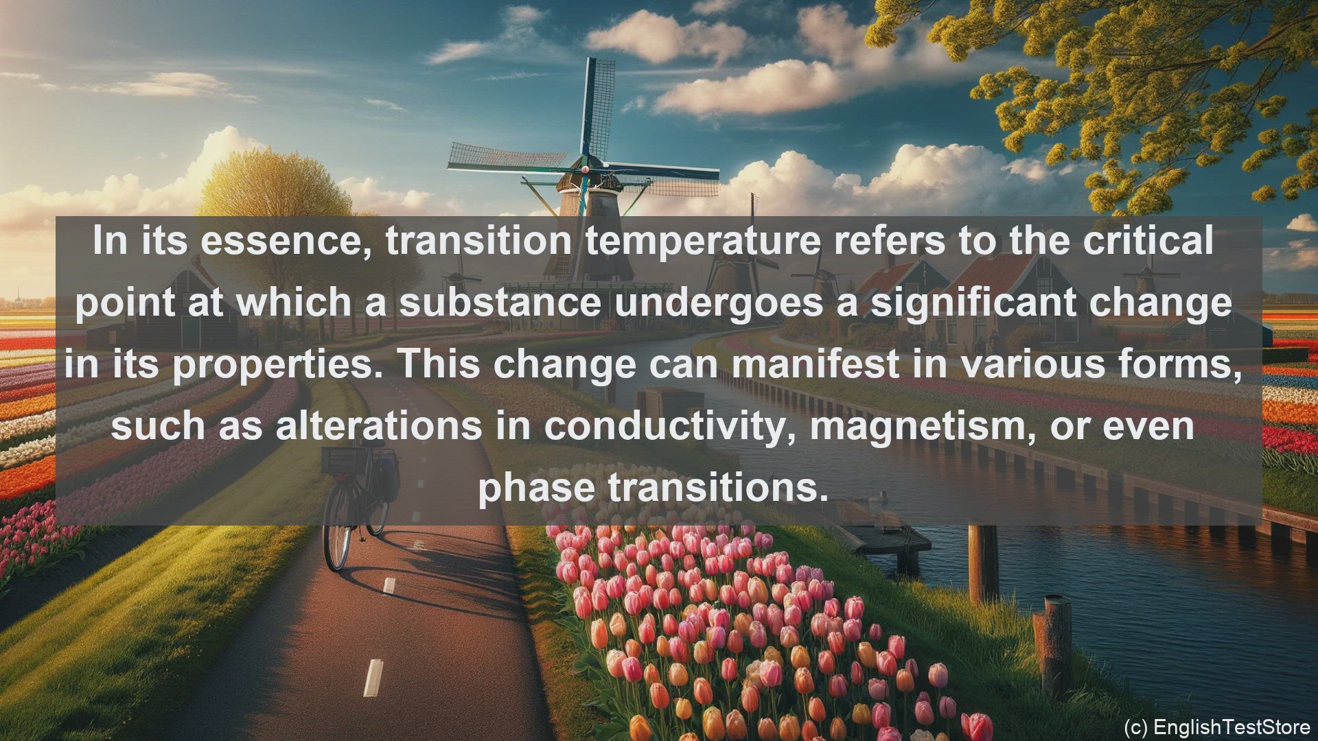 'Video thumbnail for Transition temperature in science  definition and examples'