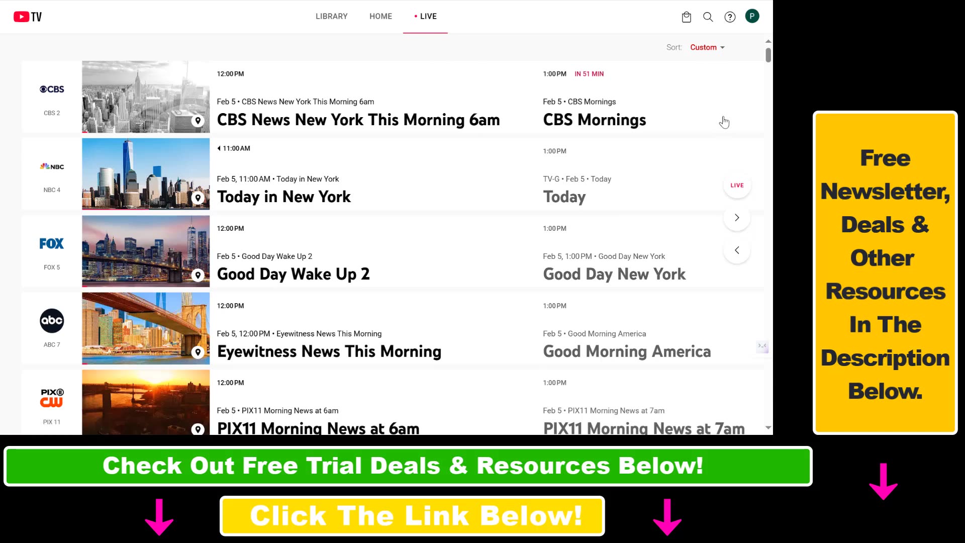 'Video thumbnail for How To Set Favorite Channels On YouTube TV? [in 2025]'