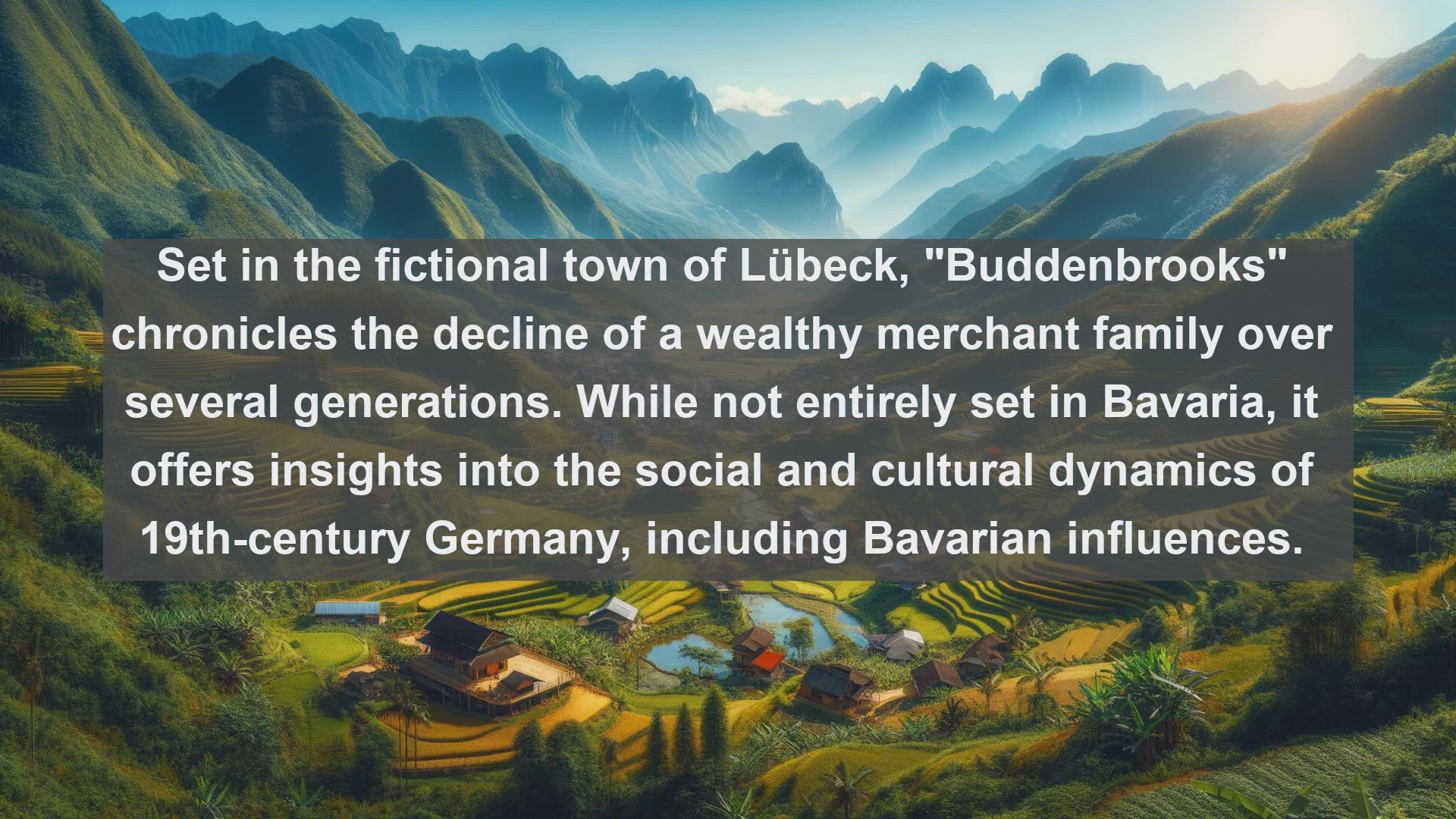 'Video thumbnail for Top 10 German Novels Set in Bavaria'