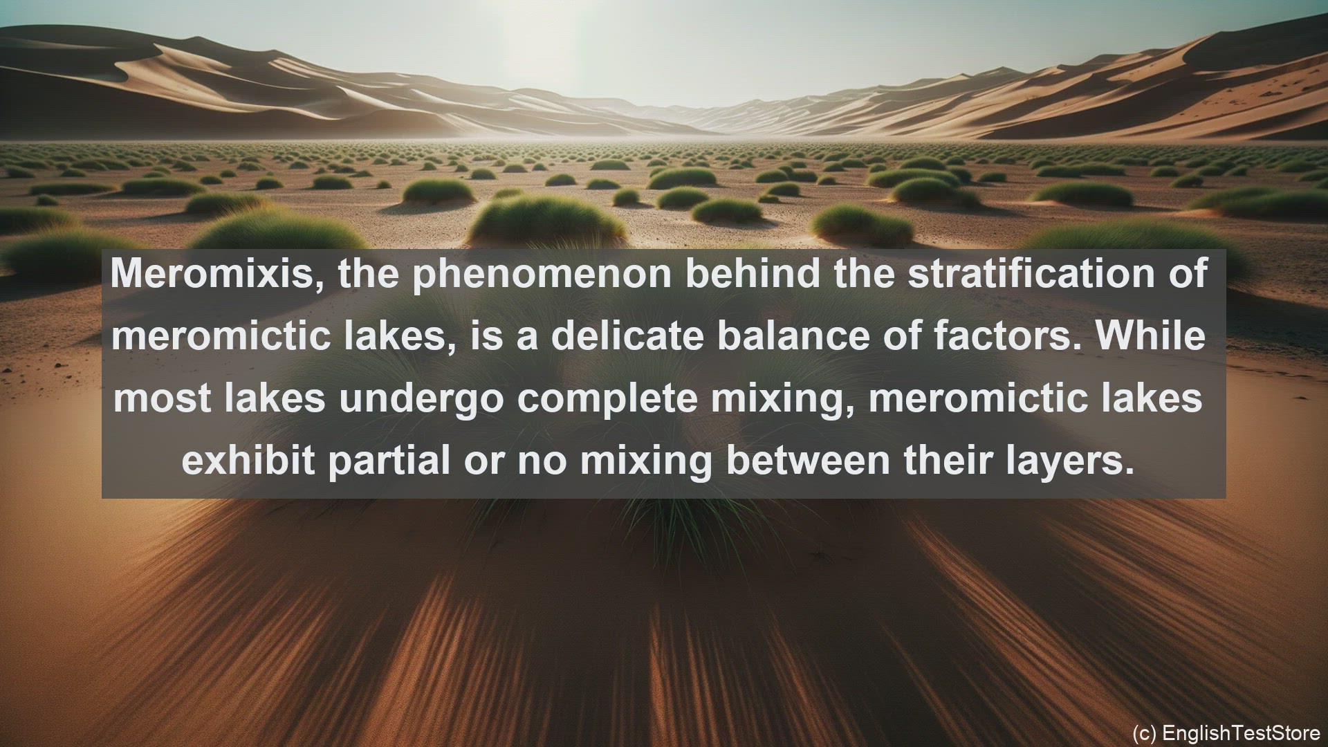 'Video thumbnail for Meromictic lake in science  definition and examples'