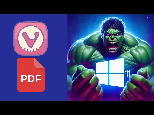 'Video thumbnail for How to Make VIvaldi Your Default PDF Viewer on Windows 11 | GearUpWindows Tutorial'