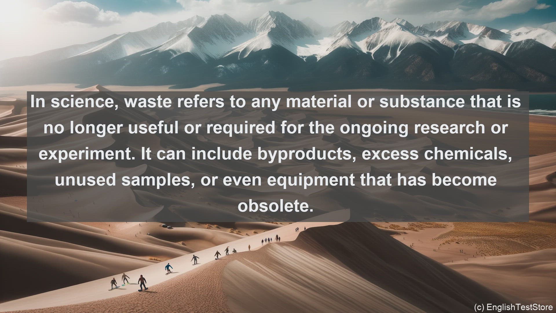 'Video thumbnail for Waste product in science  definition and examples'