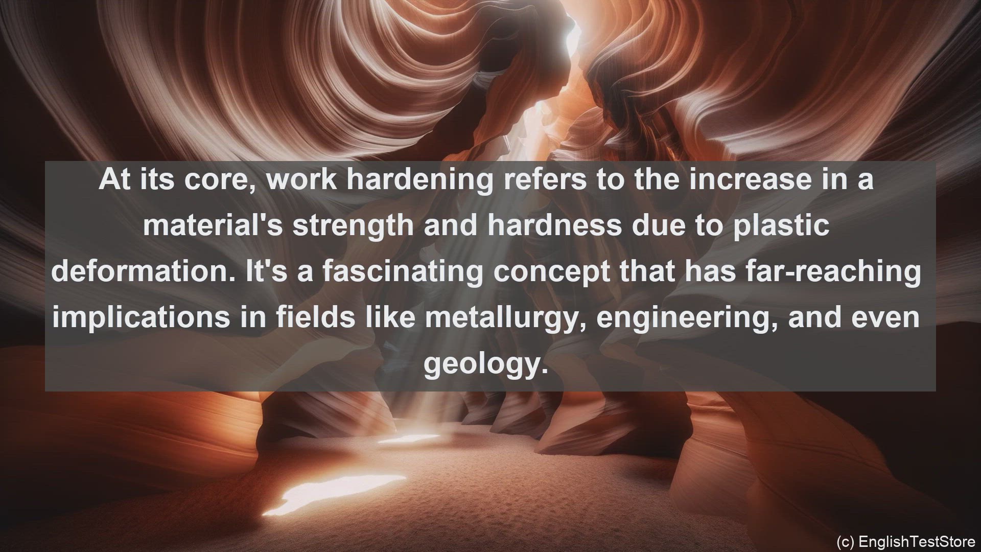 'Video thumbnail for Work hardening in science  definition and examples'