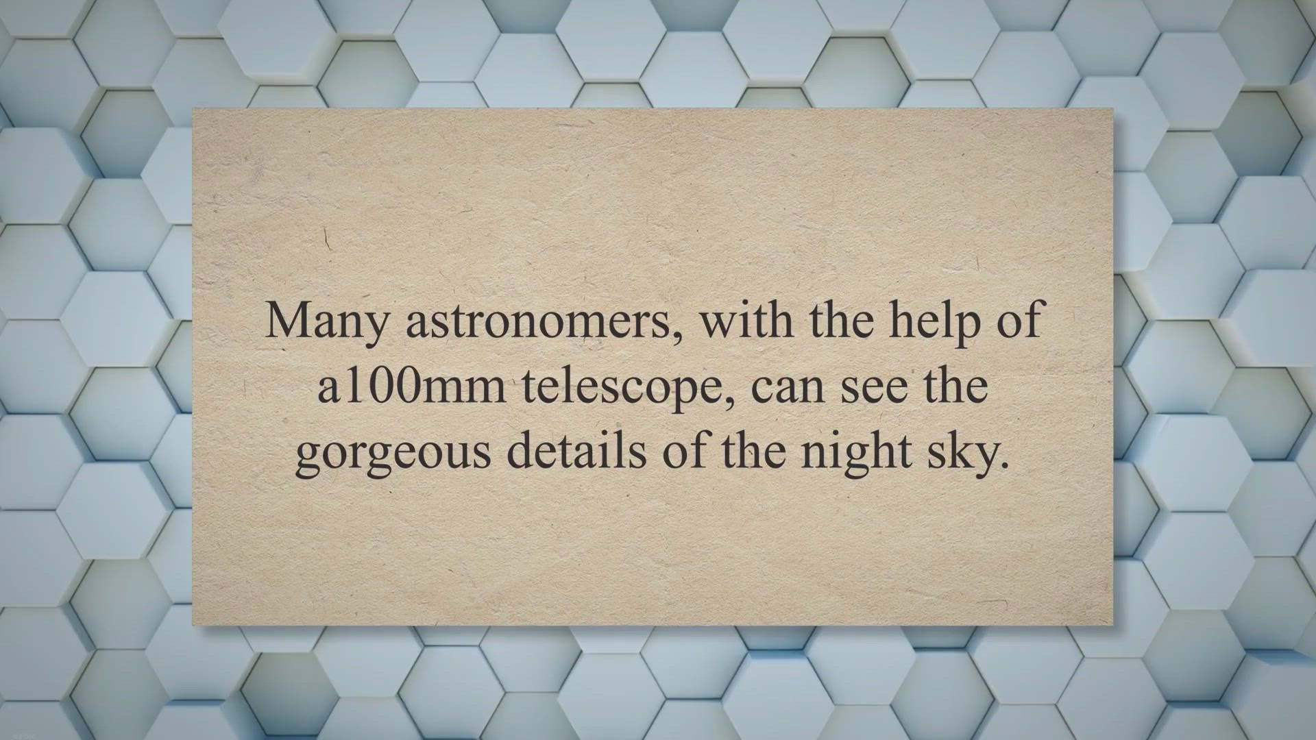 'Video thumbnail for Can You See with a 100mm Telescope?'