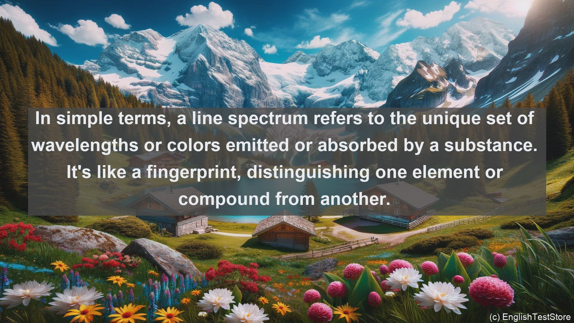 'Video thumbnail for Line spectrum in science  definition and examples'