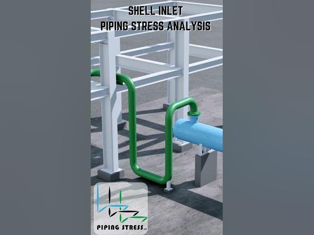 'Video thumbnail for Shell Inlet Nozzle Piping Stress Analysis - Including supporting details as well.'