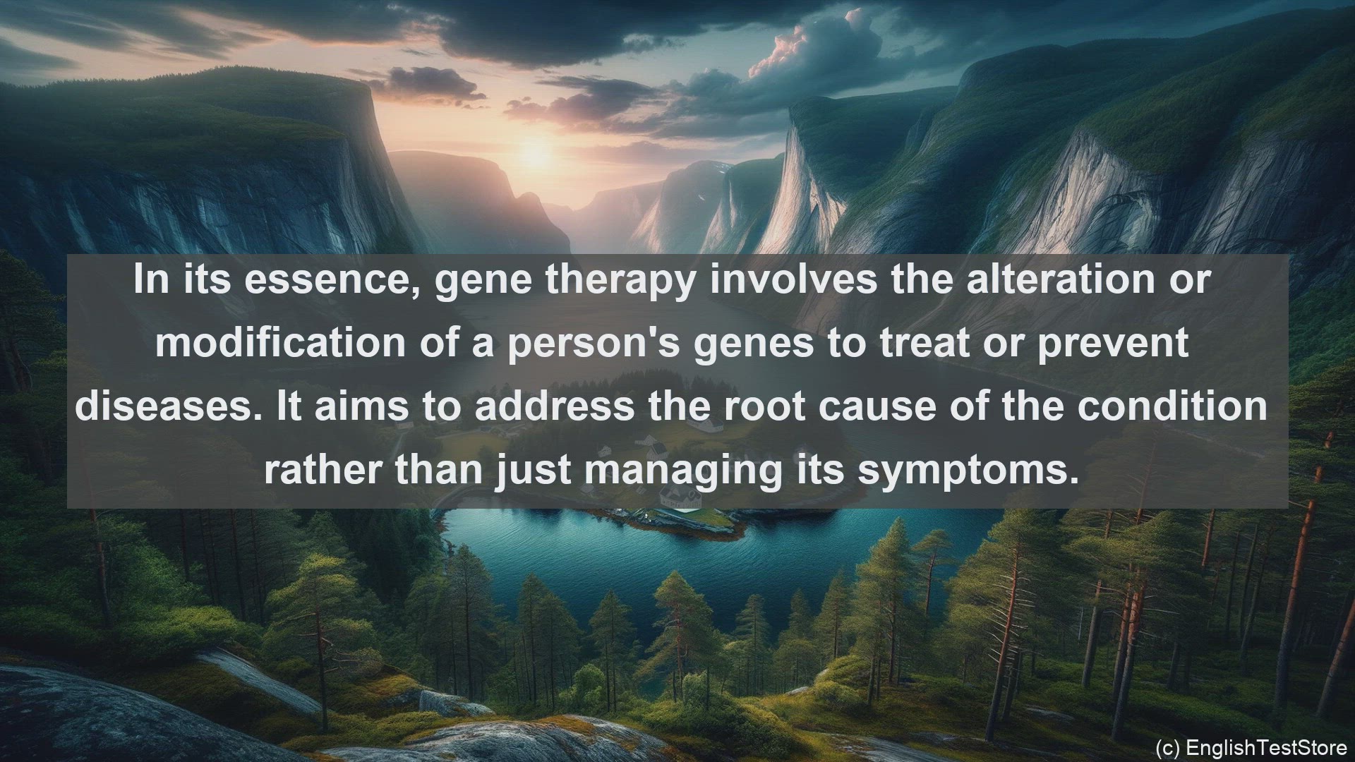 'Video thumbnail for Gene therapy in science  definition and examples'
