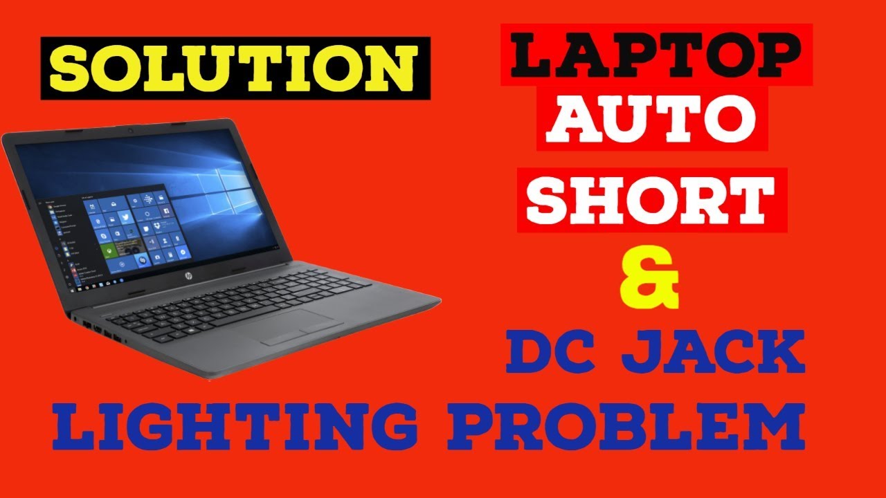 Video thumbnail for laptop motherboard auto short circuit & dc jacks lights problem solution