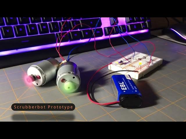 'Video thumbnail for Scrubberbot Prototype Test Run'