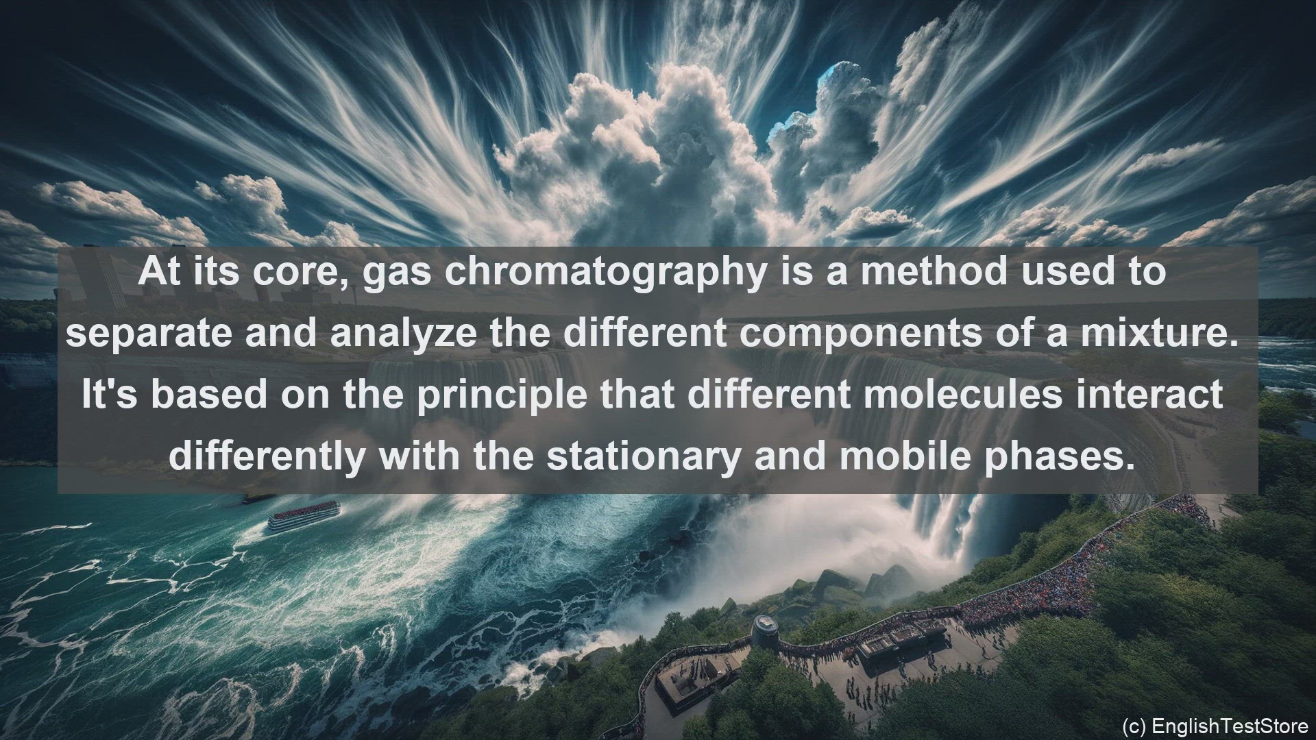 'Video thumbnail for Gas chromatography in science  definition and examples'