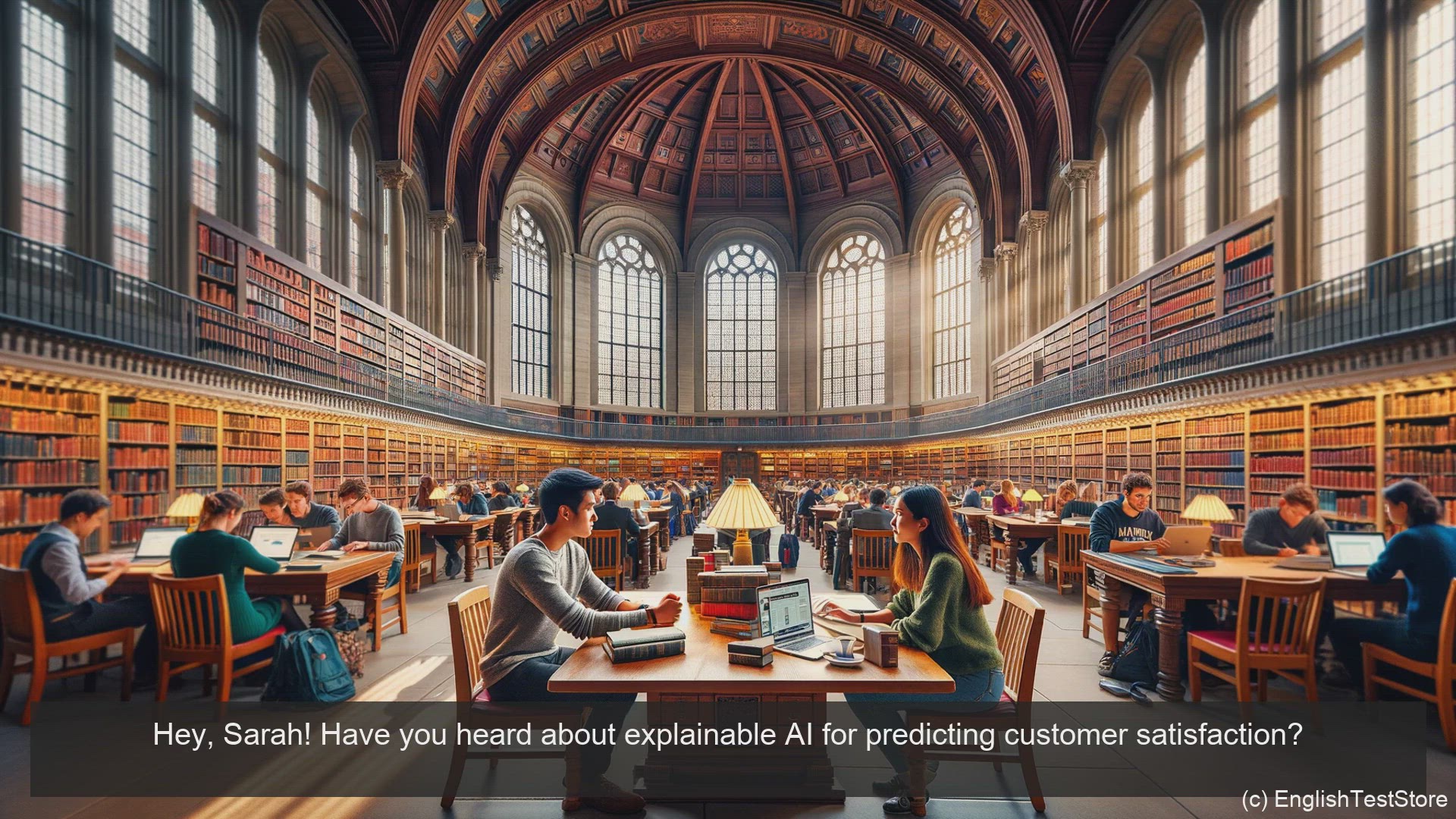 'Video thumbnail for English Conversation for Informatics Engineering: Explainable AI for Customer Satisfaction Prediction Models'