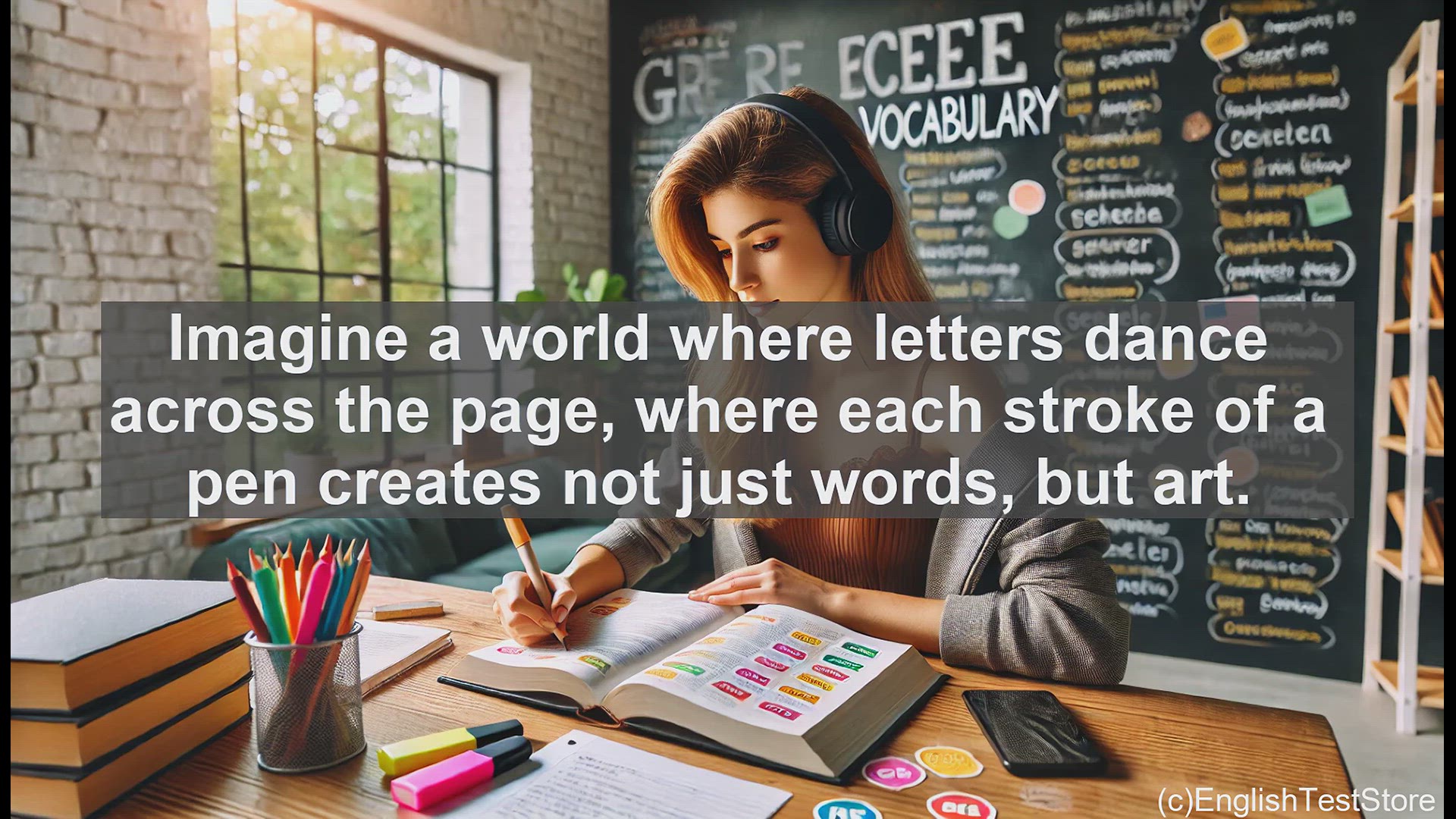 'Video thumbnail for GRE Vocabulary Lesson: The Art of Calligraphy - Elevating the Written Word'