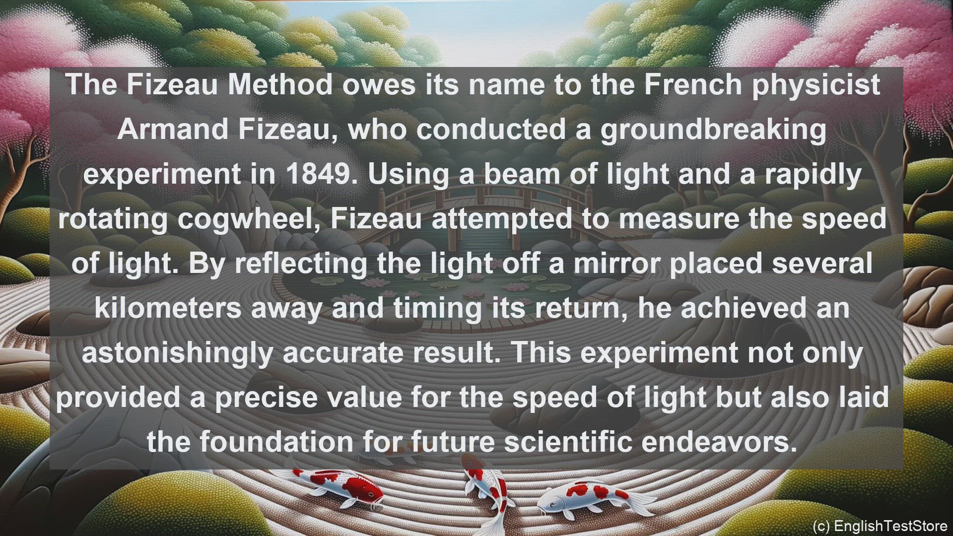 'Video thumbnail for Fizeau method in science  definition and examples'