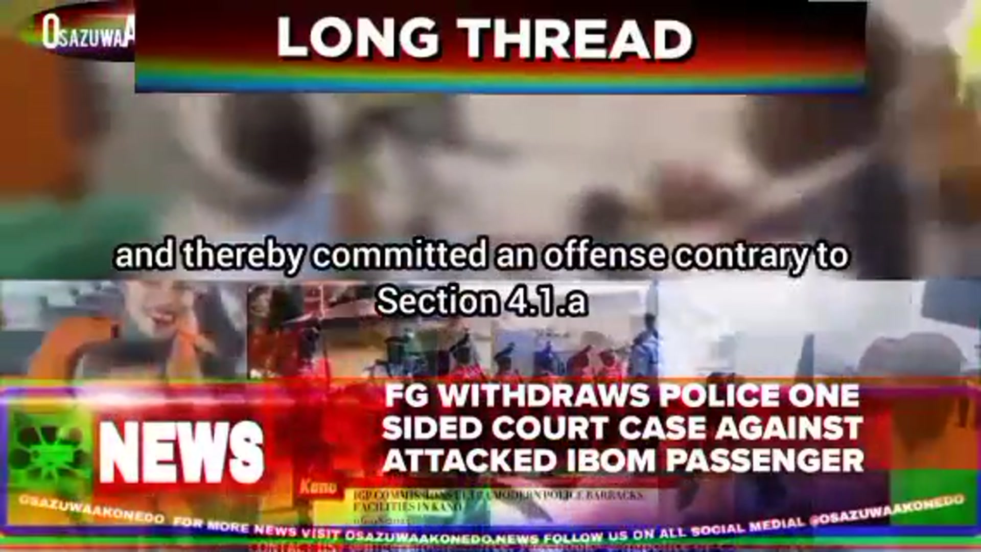 Video thumbnail for NewsLongThread @11pm 24-8 Part2