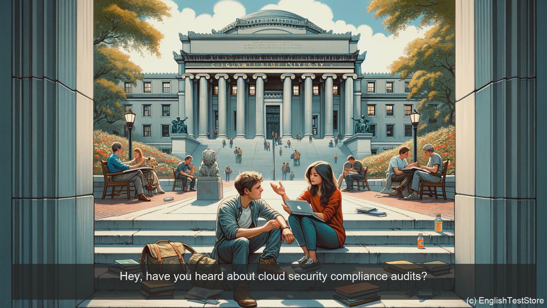 'Video thumbnail for English Conversation for Informatics Engineering: Cloud Computing Cloud Security Compliance Audits'