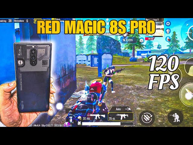 Red Magic 8s Pro Pubg Test | Fps test with ... | Humix Video