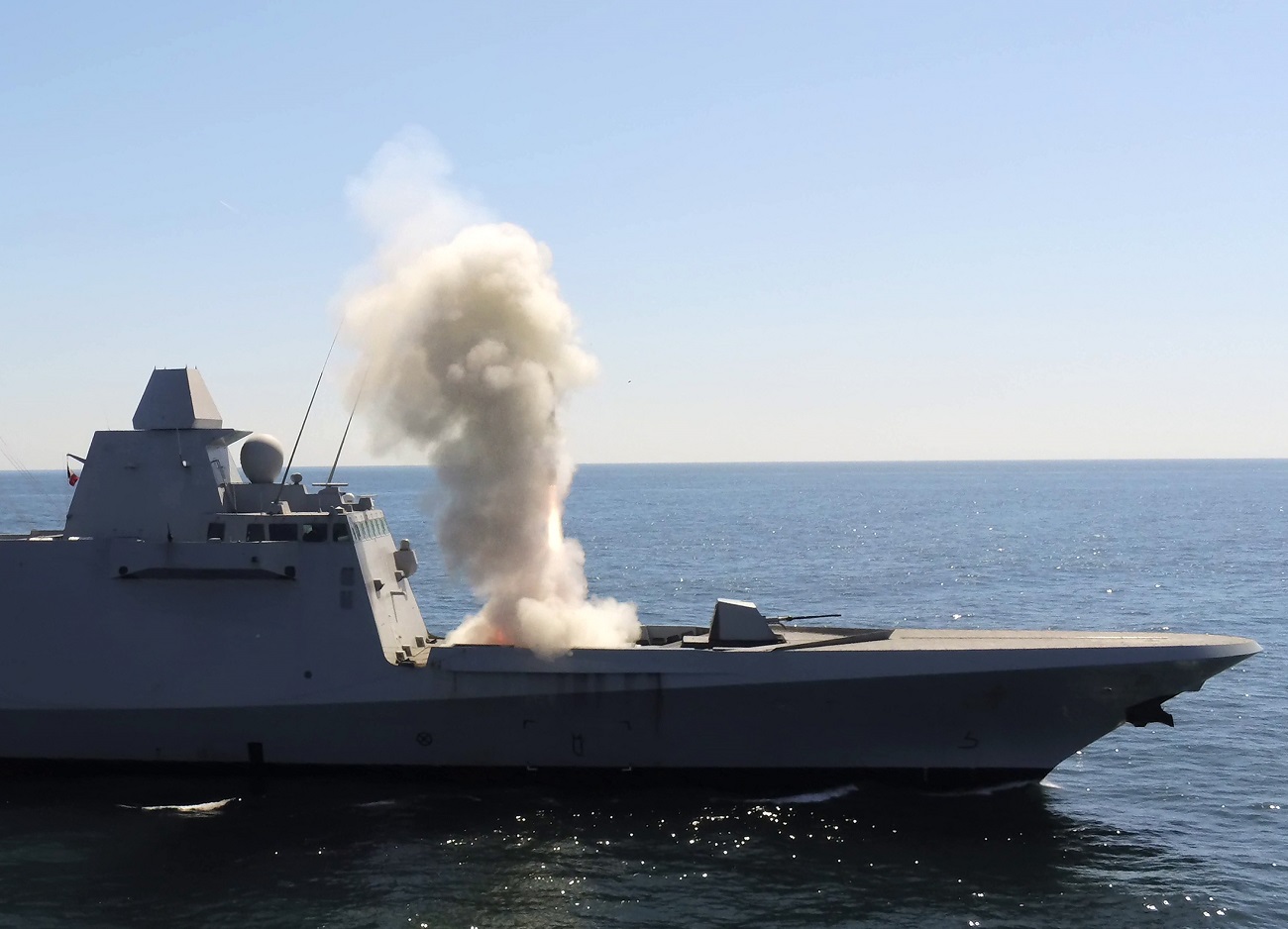 'Video thumbnail for French Navy Conducts Test Firings with Aster Air Defense Missiles'