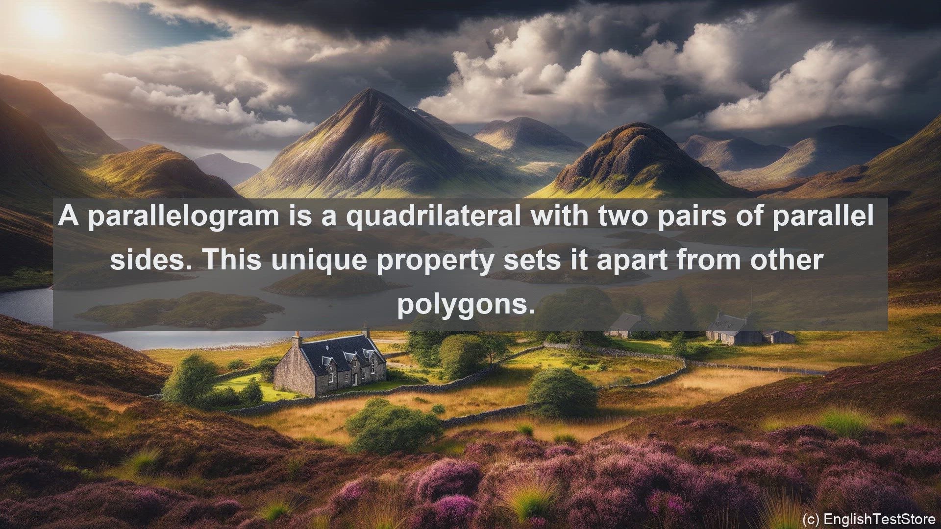 'Video thumbnail for Parallelogram of in science  definition and examples'