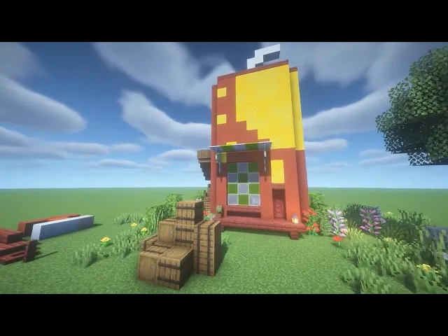 Video thumbnail for Building a Juice Box House! 🏠🧃 #Minecraft #Building #shortsvideo #shorts