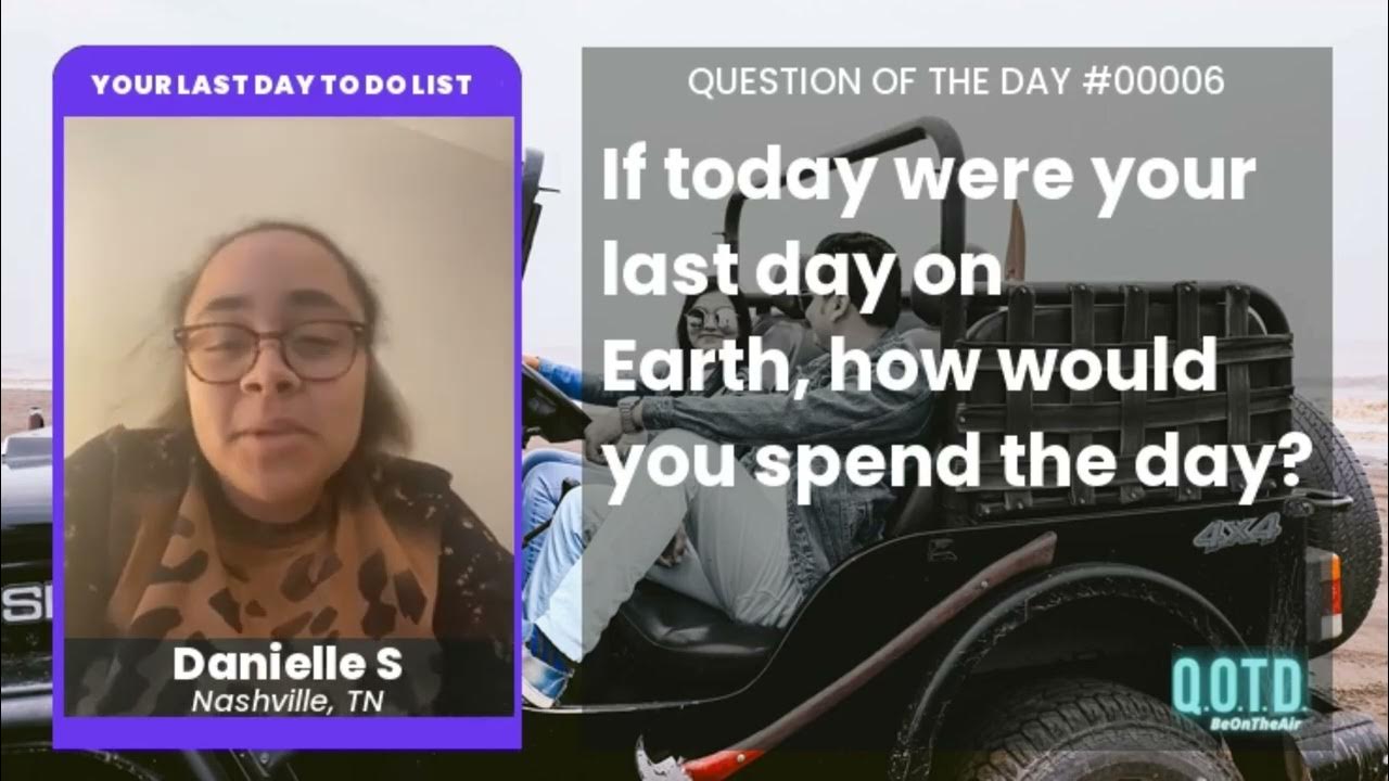 Video thumbnail for Danielle's last day will be spent at Disneyworld. Magical!