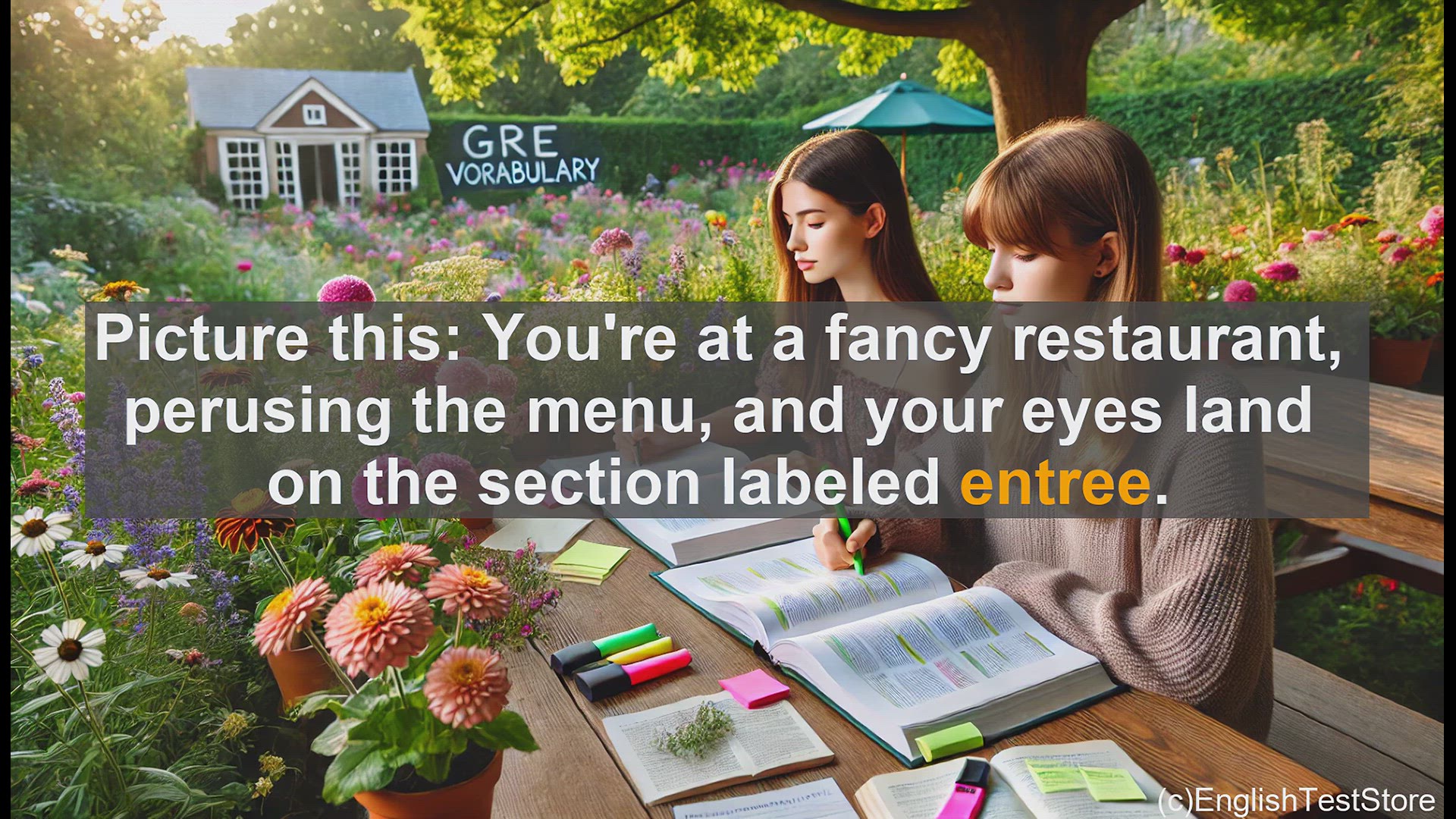 'Video thumbnail for GRE Vocabulary Lesson: Entree - The Main Course of GRE Vocabulary'