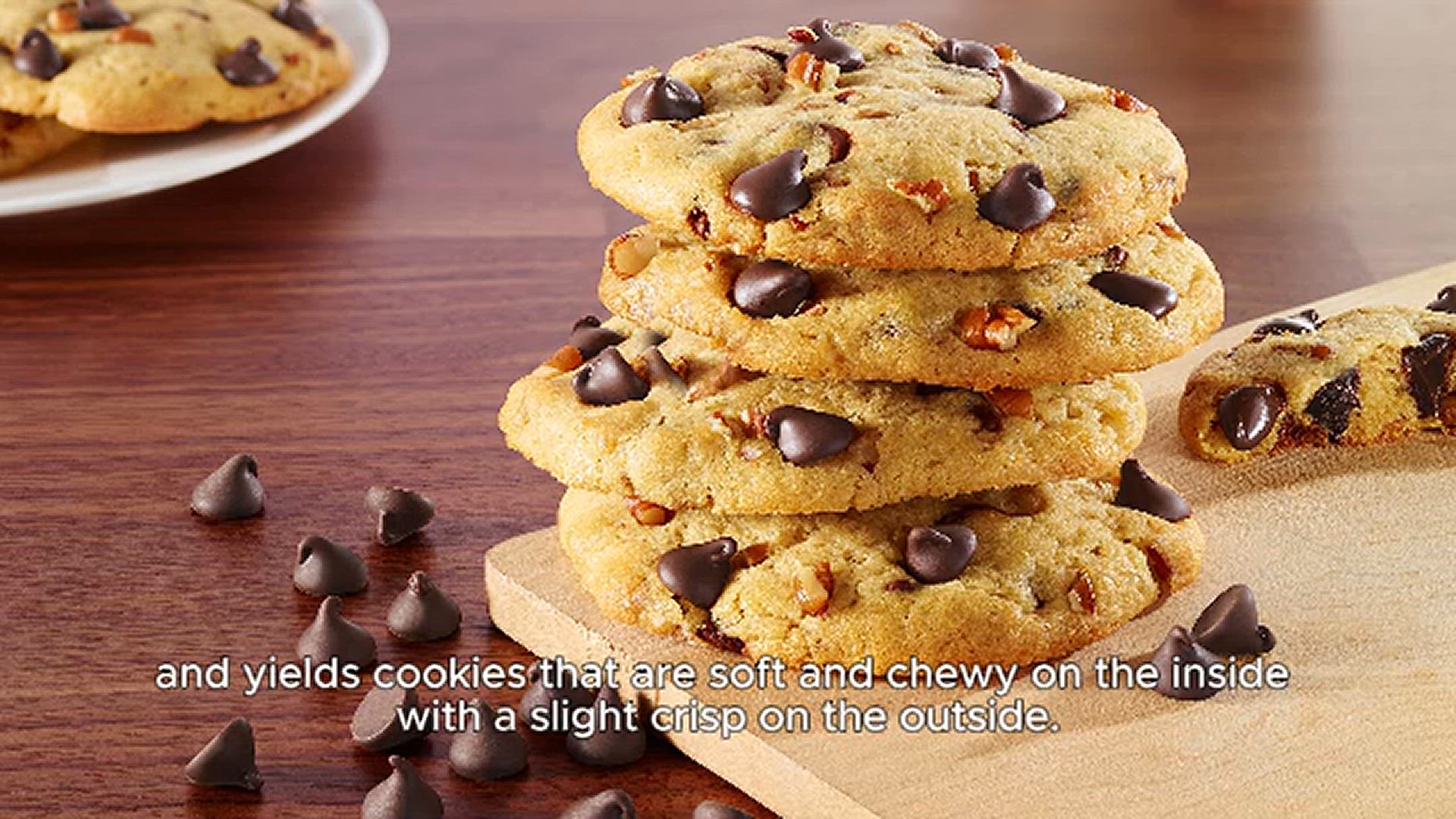 'Video thumbnail for Chocolate Chip Cookies'