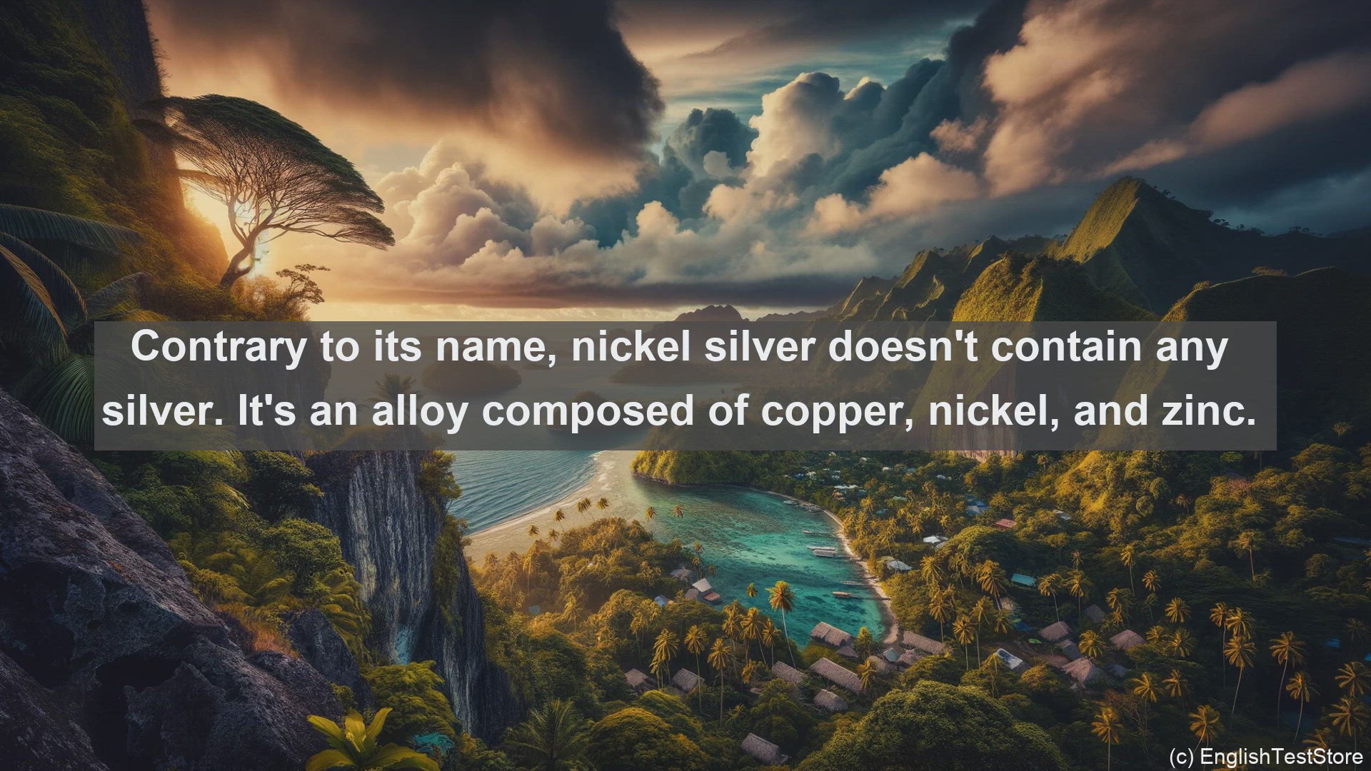 'Video thumbnail for Nickel silver in science  definition and examples'