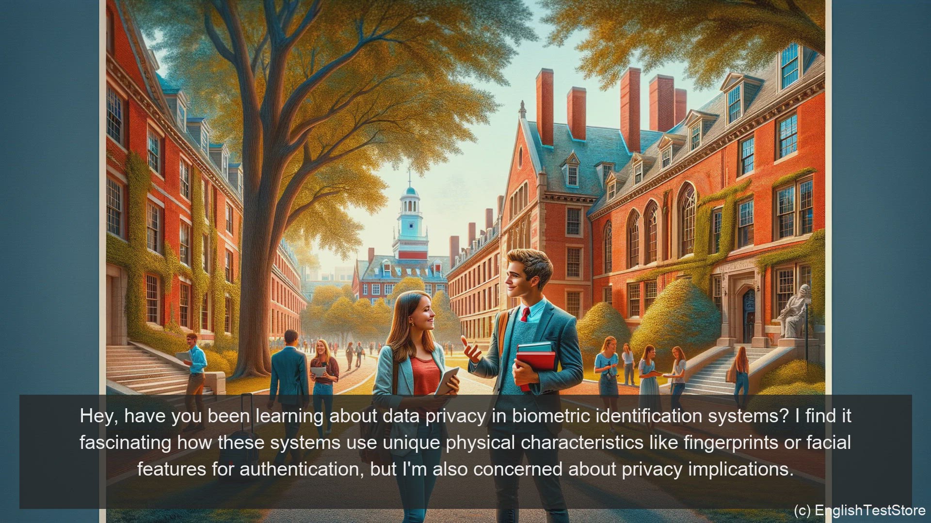 'Video thumbnail for English Conversation for Informatics Engineering: Data Privacy in Biometric Identification Systems'