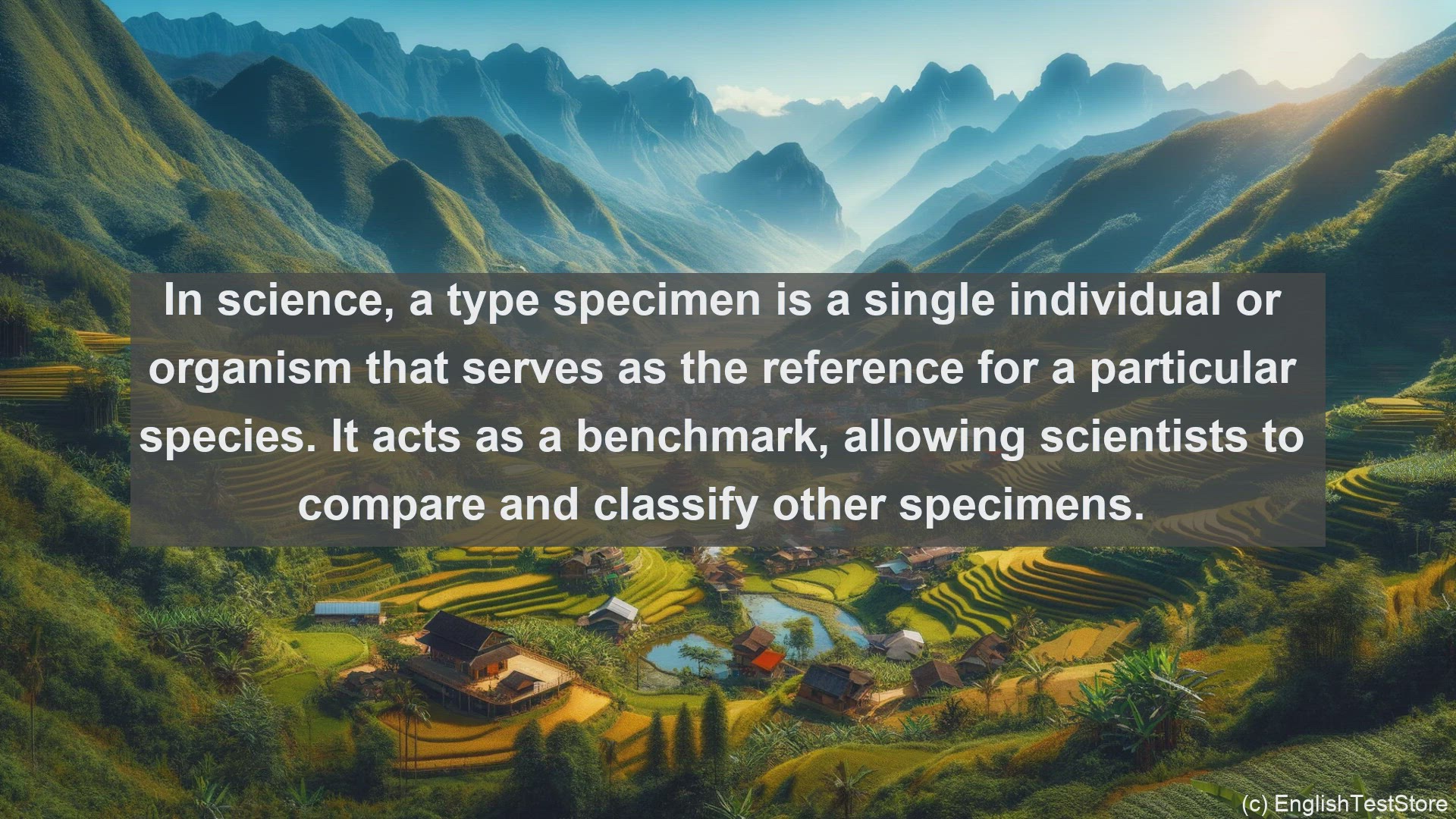 'Video thumbnail for Type specimen in science  definition and examples'