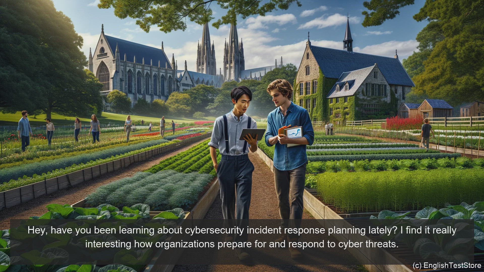 'Video thumbnail for English Conversation for Informatics Engineering: Cybersecurity Incident Response Planning'