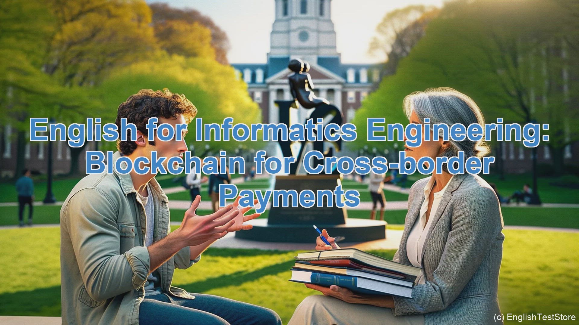 'Video thumbnail for English Conversation for Informatics Engineering: Blockchain for Cross-border Payments'