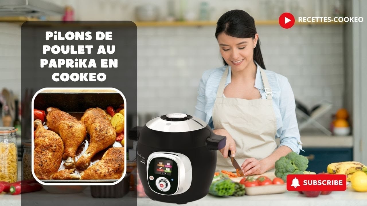 Video thumbnail for La meilleure façon de cuisiner les pilons de poulet au paprika en cookeo