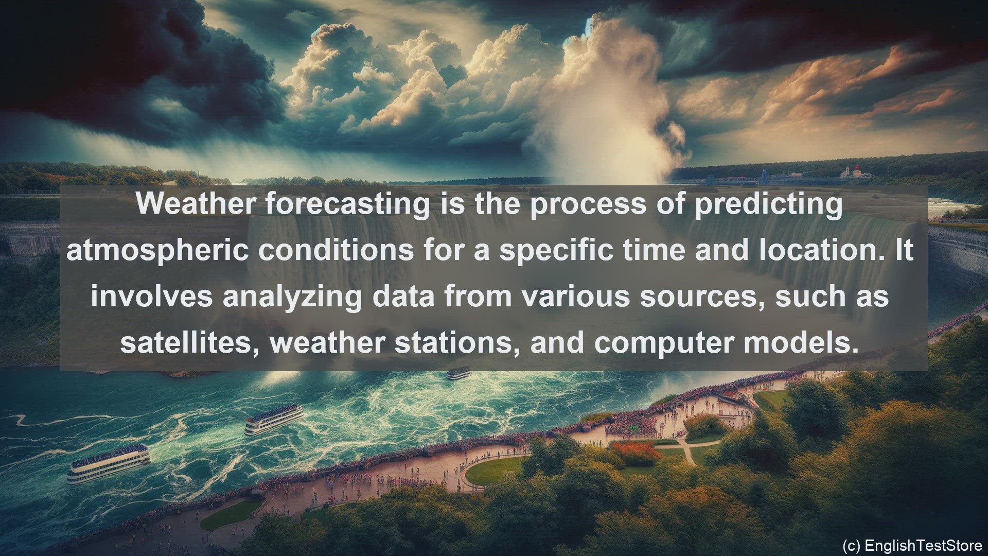 'Video thumbnail for Weather forecast in science  definition and examples'