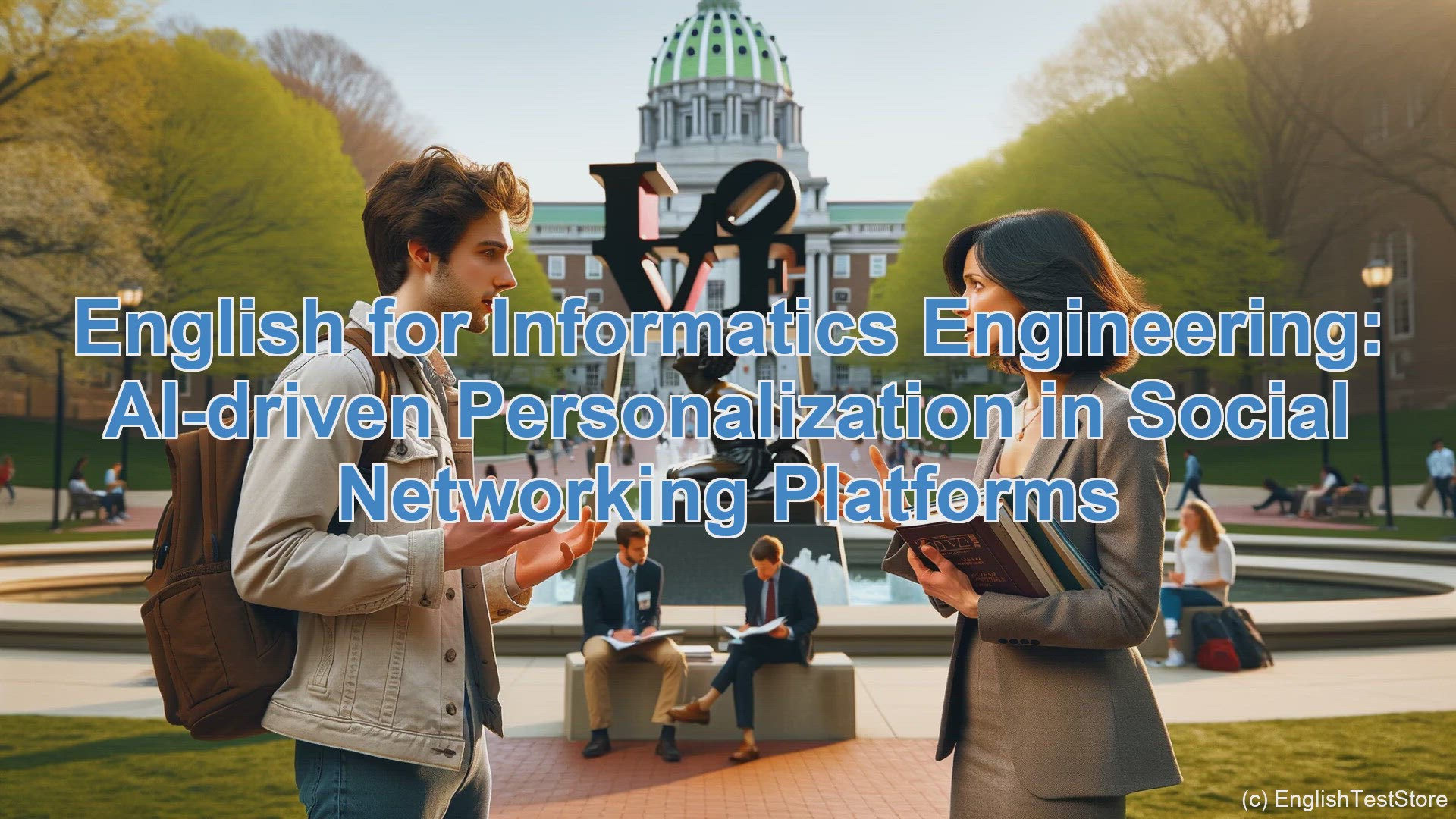 'Video thumbnail for English Conversation for Informatics Engineering: AI-driven Personalization in Social Networking Platforms'