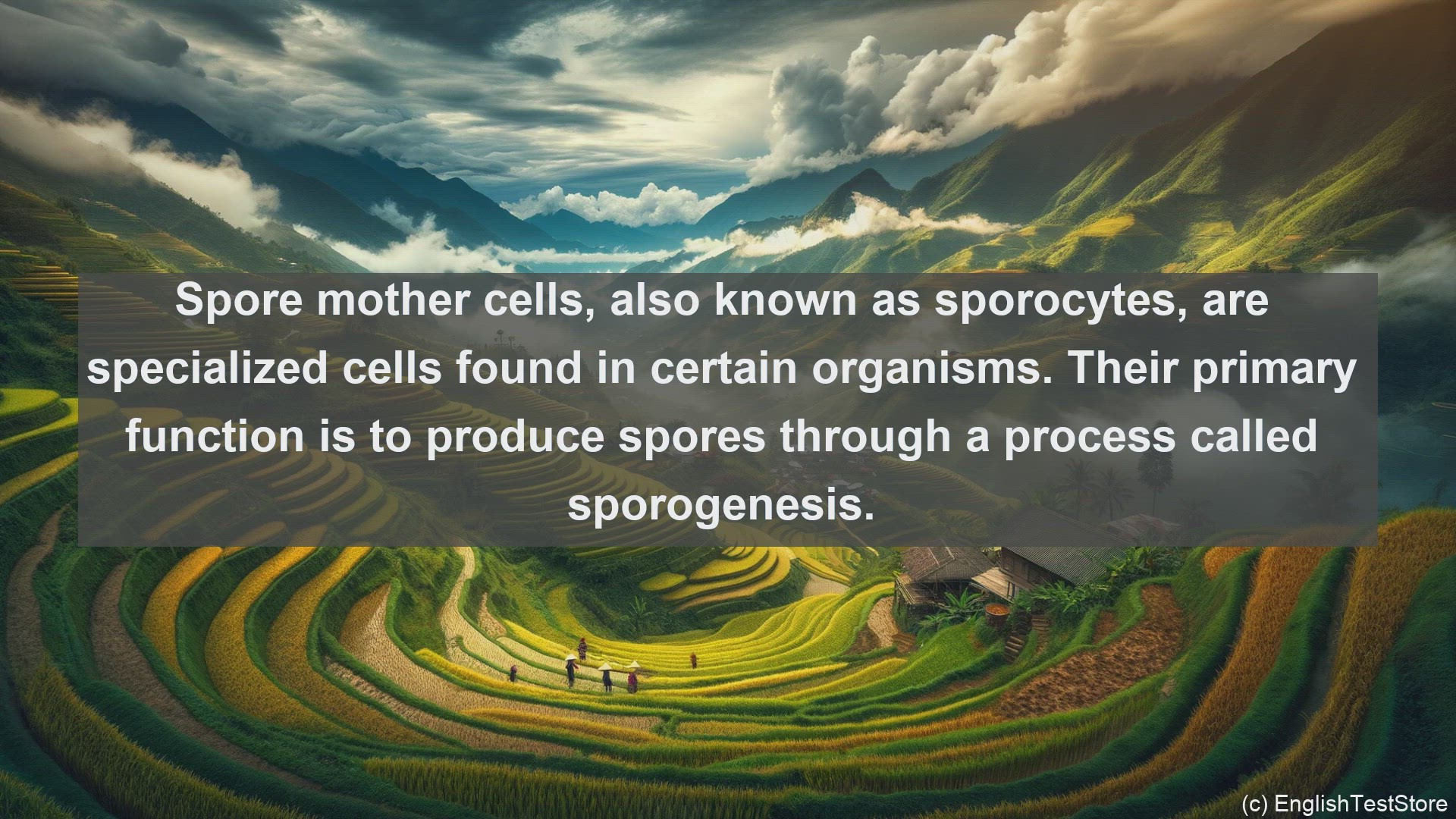 'Video thumbnail for Spore mother cell in science  definition and examples'