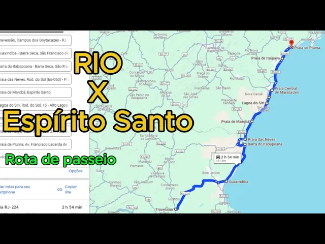 Video thumbnail for Viajando pelas praias entre Campos - RJ e Guarapari - ES