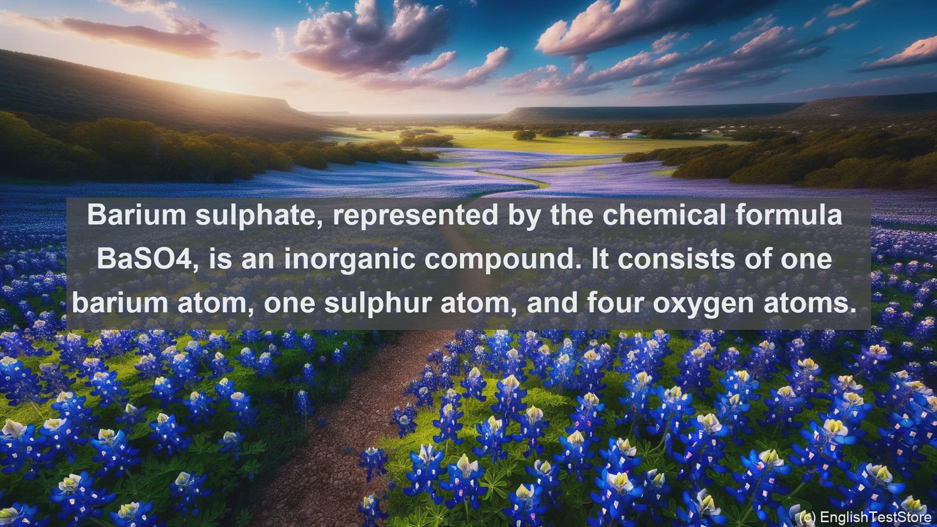 'Video thumbnail for Barium sulphate in science  definition and examples'