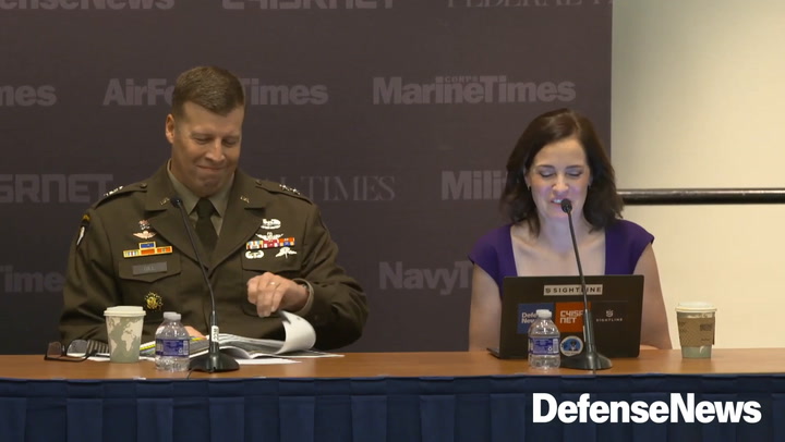 Video thumbnail for Army aviation leaders detail rapid transformation and Future Vertical Lift progress