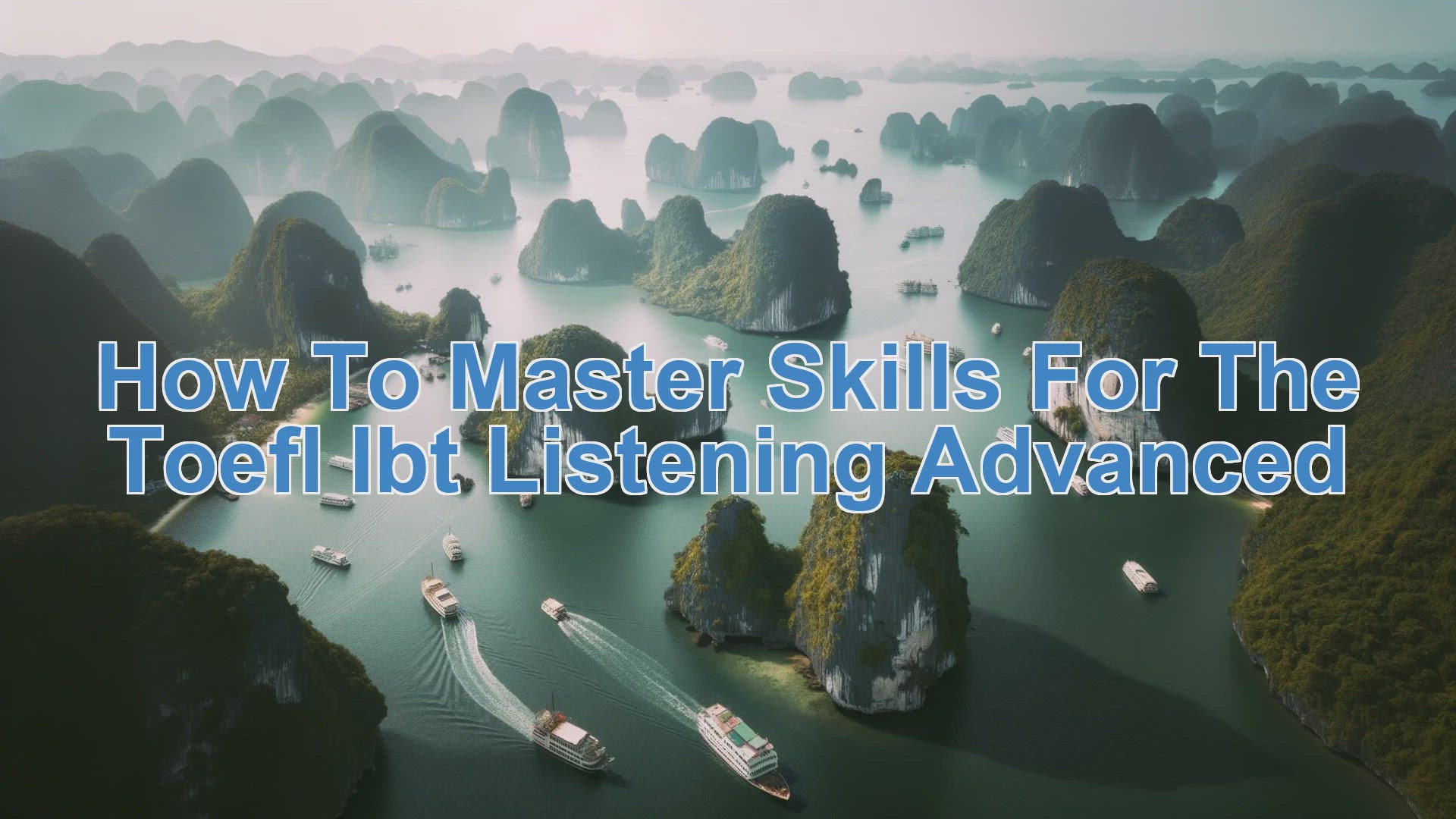 'Video thumbnail for How to Master Skills for the TOEFL iBT Listening Advanced'