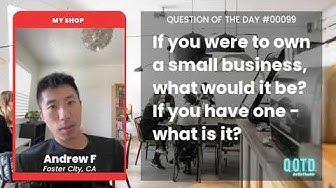 Video thumbnail for Andrew wants to own a small restaurant. It’s sure to be yummy!